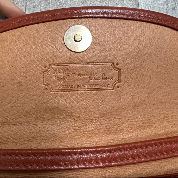 MCM Brown Crossbody Flap Bag - Picture 3 of 4